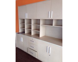 Thanh Lý Cụm Tủ Hồ Sơ MFC 2m4 x 2m Cũ Giá Rẻ